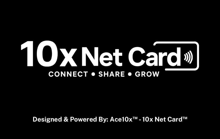 10x Net Card, back